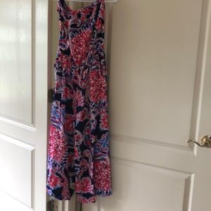 Lily Pulitzer pantsuit, strapless. Size M